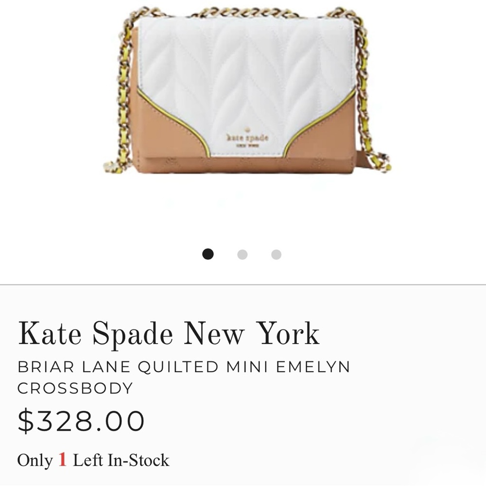KATE SPADE New York Briar Lane Quilted Mini Emelyn Crossbody - Picture 2 of 12